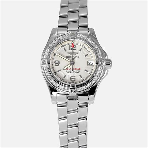 breitling colt oceane ladies watch|Breitling a77380.